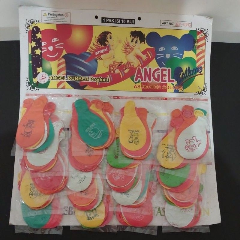 (1 renteng) Balon Angel Tanggung