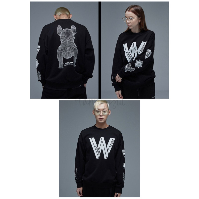 Lifework sweater / hoodie cowok cewek authentic original 100% (DP BY REQUEST)