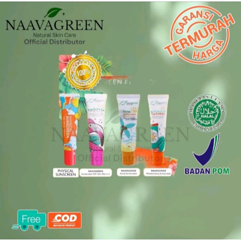 Naavagreen Sunscreen/acne sunscreen/pysical Sunscreen