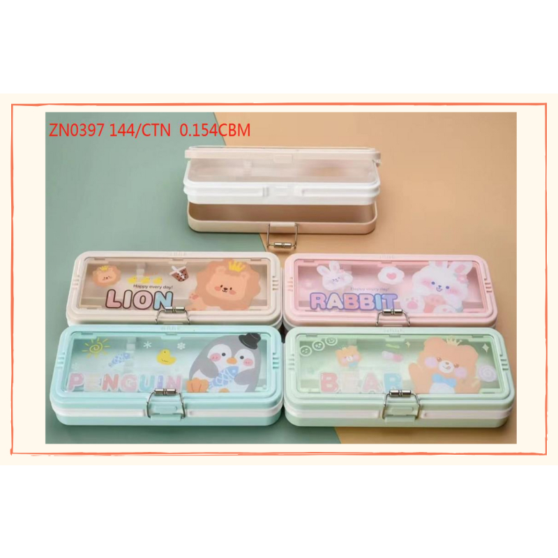 

PENCIL CASE TEMPAT PENSIL SUSUN ANAK MOTIF ANIMAL LUCU HADIAH SOUVENIR MURAH KUALITAS PREMIUM ZN0397