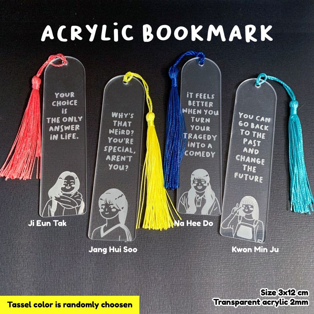 

DREAMPROJECTS Acrylic Bookmark / Pembatas Buku Akrilik