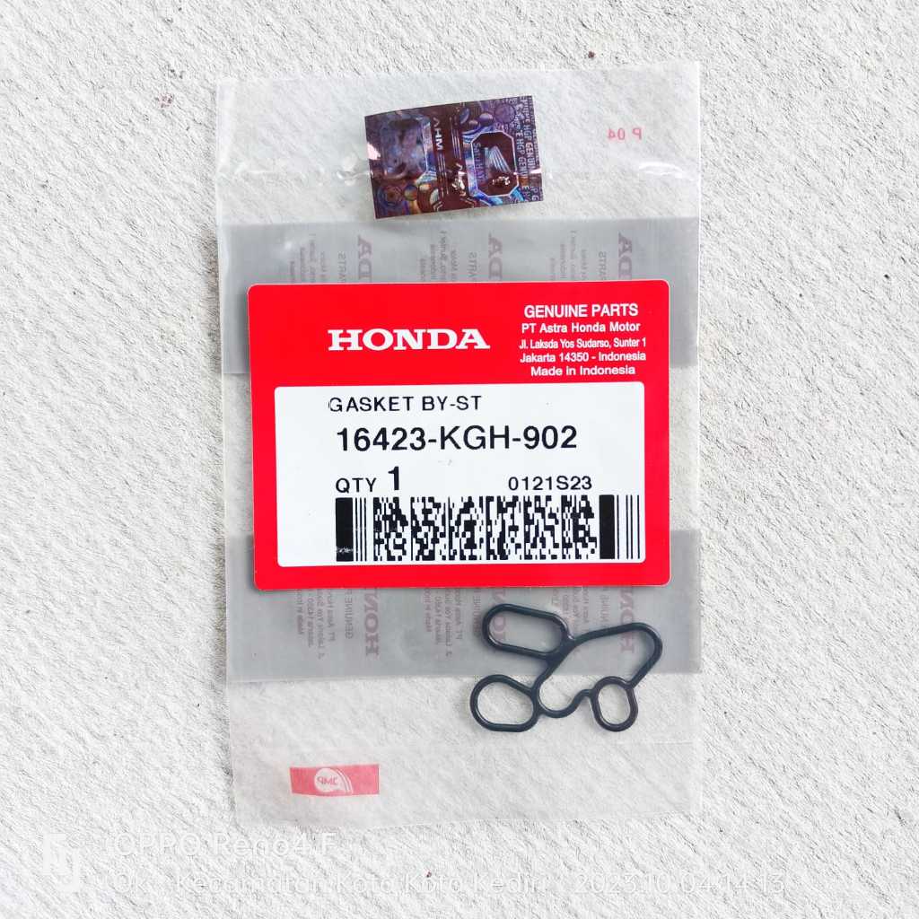 Gasket By Starter BeAT-Scoopy-Vario Karbu Spacy Ori AHM 16423-KGH-902