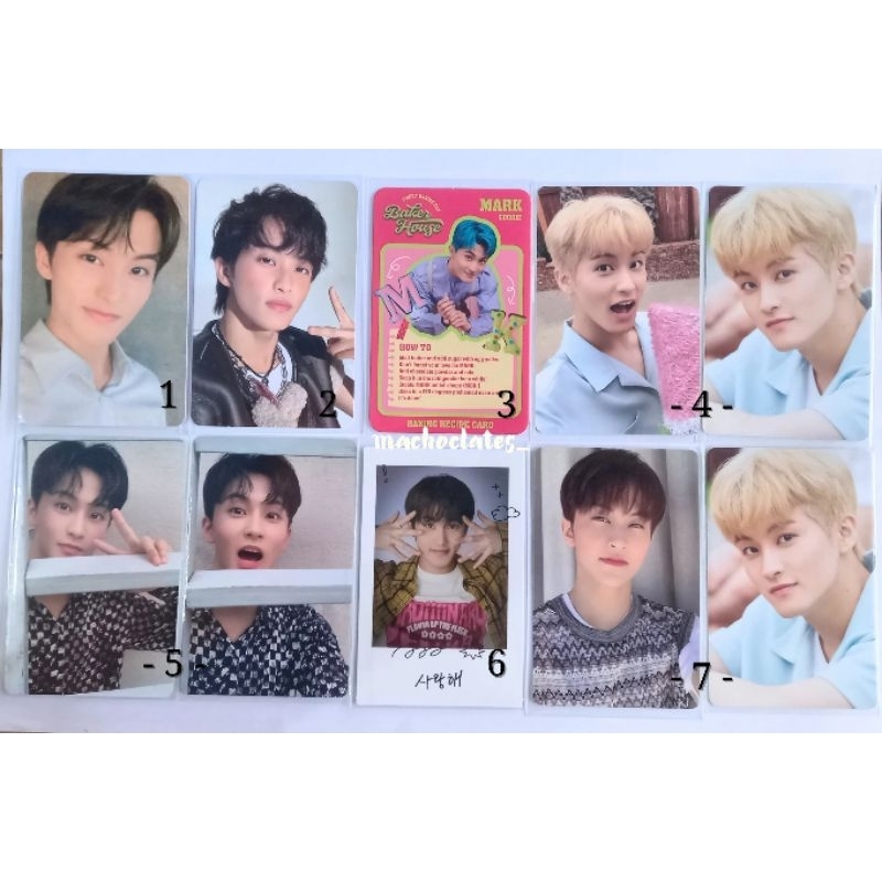 photocard nct mark dicon dilan wtmc tincase smcu