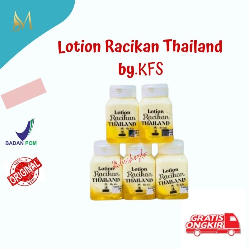 LOTION RACIKAN THAILAND BY KFS PEMUTIH BADAN AMPUH