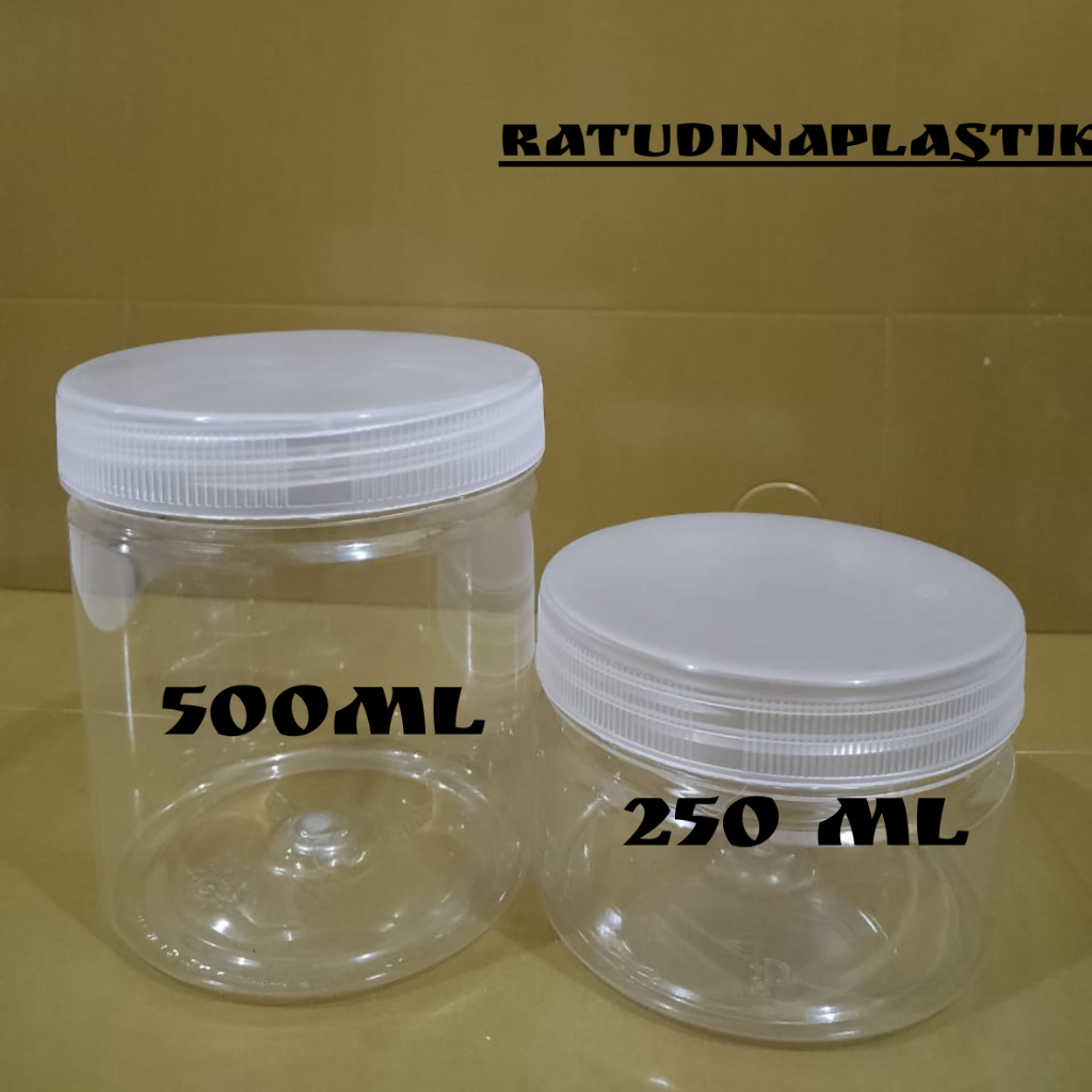 Toples tabung | Toples Nastar | Toples Lebaran 250ml