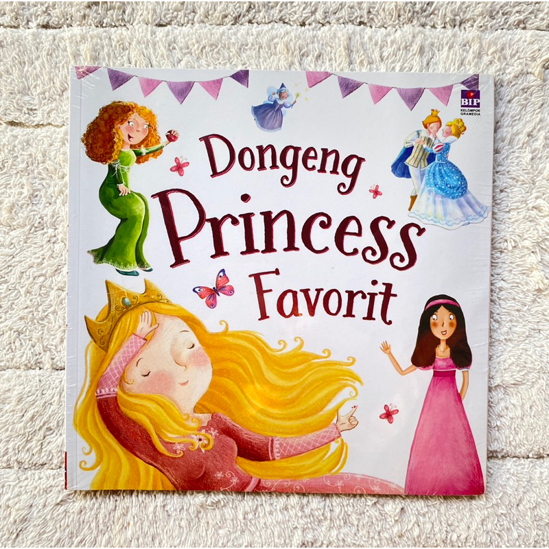 [ORIGINAL] Gramedia : Dongeng Princess Favorit by Miles Kelly (Big Book Of Princess Stories) - Buku 