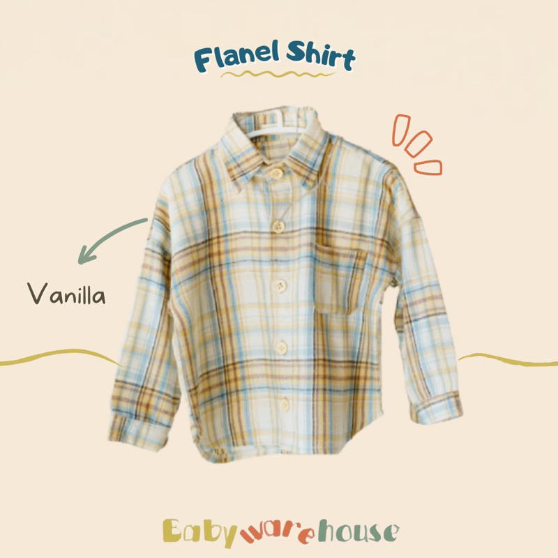 Flannel Shirt | Flannel Anak | Kemeja Anak | Kemeja Flannel Anak