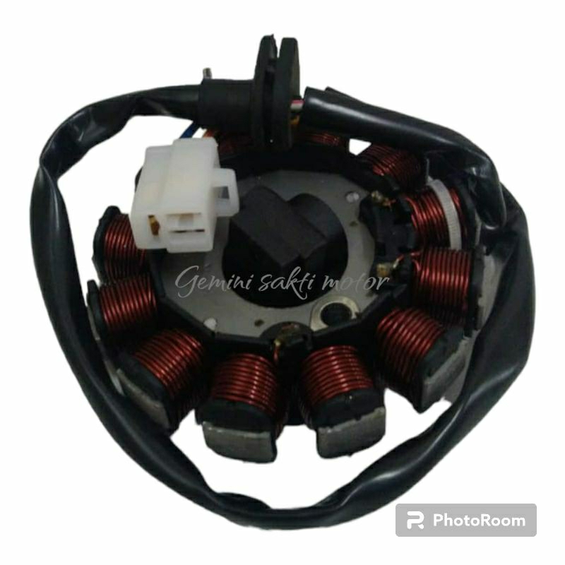 SPOOL SPUL STATOR ASSY BEAT KARBU BEAT LAMA KVY PLUS PULSER