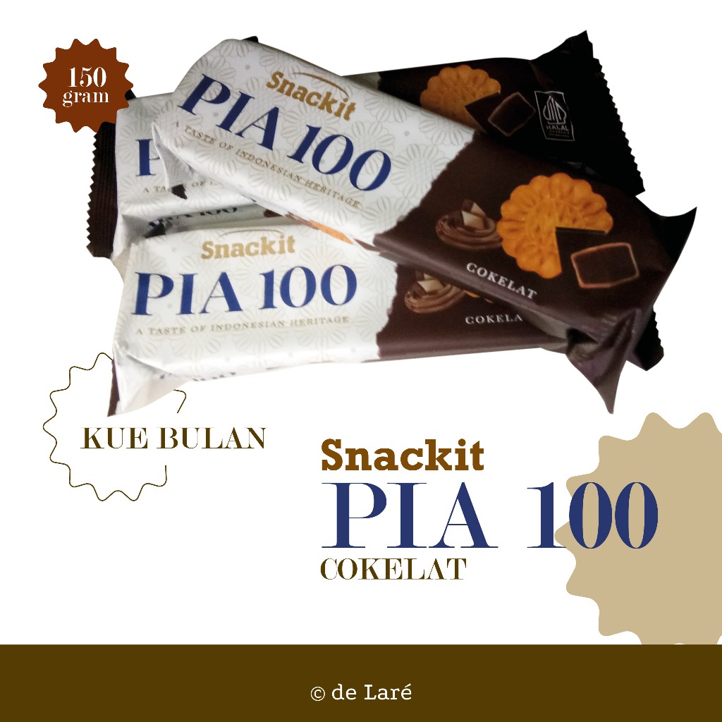 

Snackit PIA 100 Cokelat I 150 gram