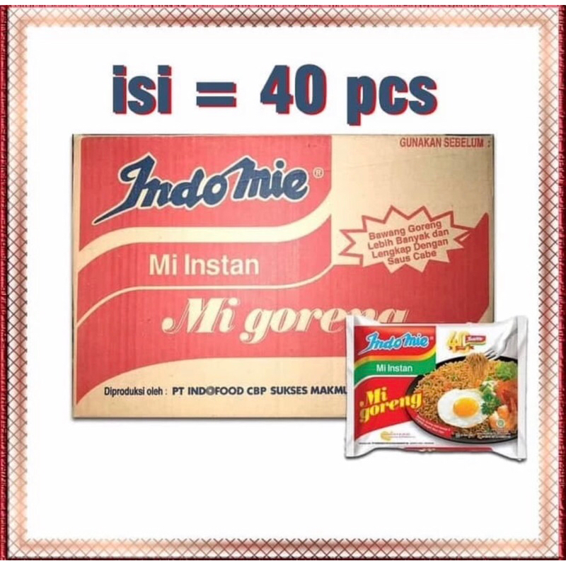 

INDOMIE GORENG REBUS 1 DUS