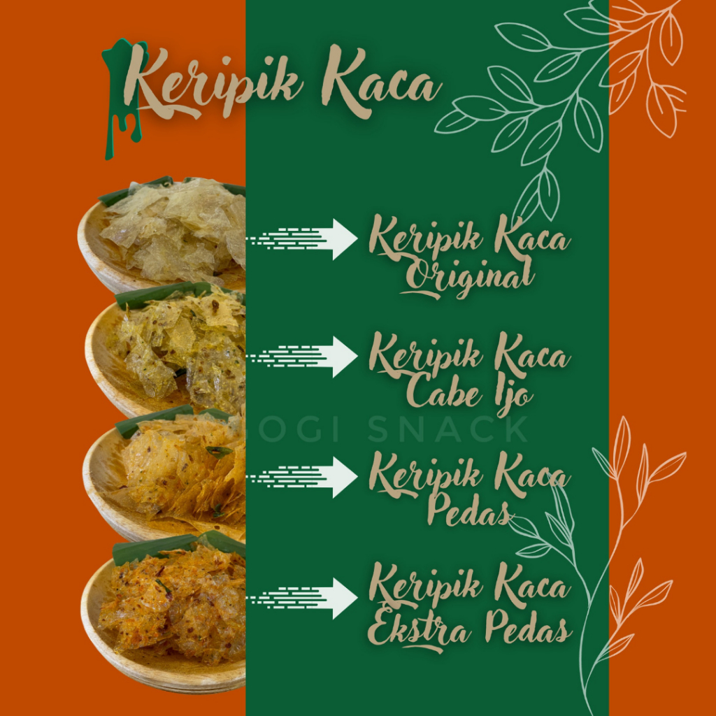 

AGOGI Snack - Keripik Kaca 100 gr