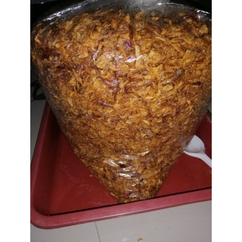 

Bawang merah goreng TANPA tepung 1kg