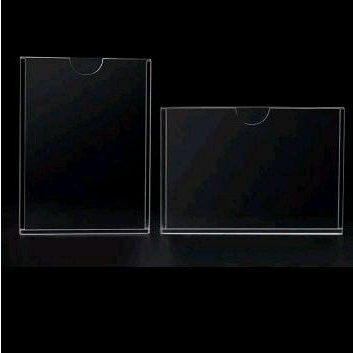 

akrilik signage / tempat brosur a4 21x29,7cm vertikal & horiizontal
