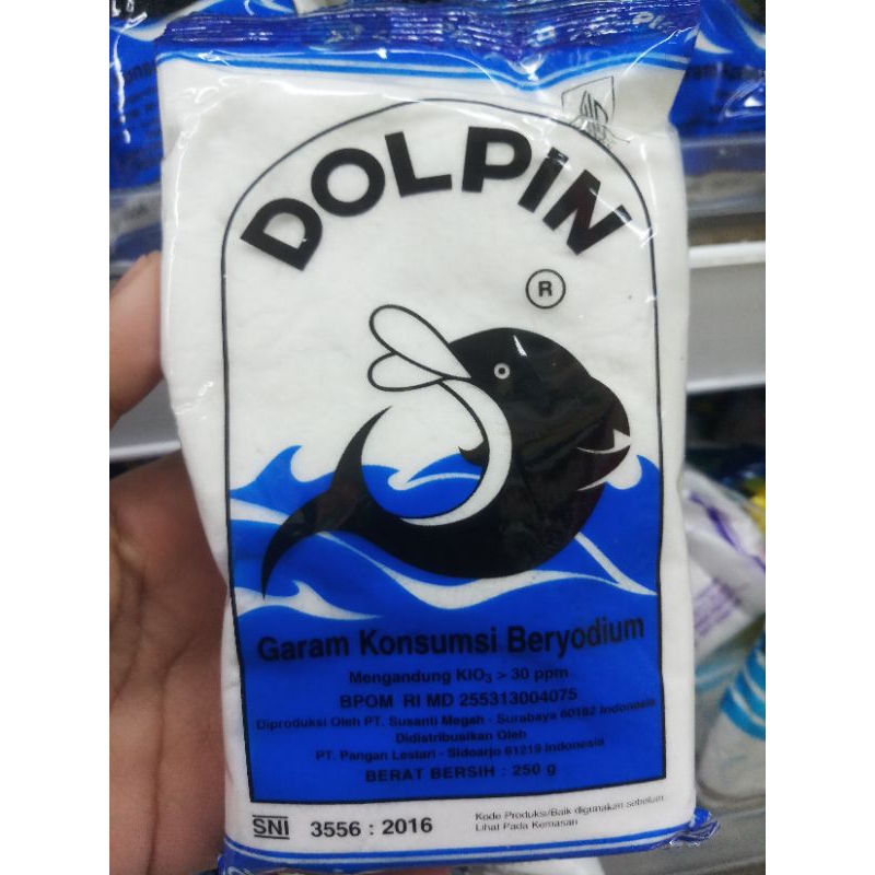 

(BISA COD) GARAM DOLPIN BERYODIUM 250GR (3PCS) 8rb