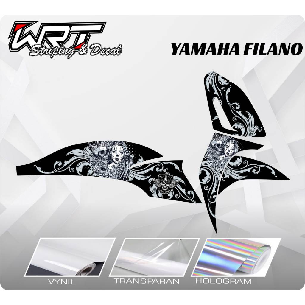 Striping Filano-Stiker Decal Grand Filano Skull
