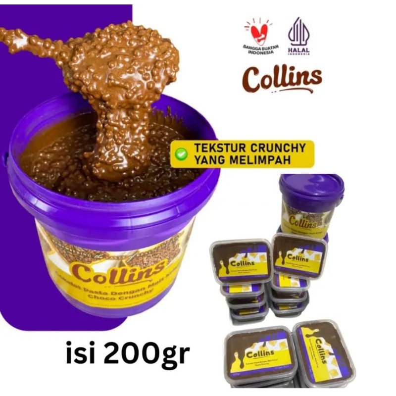 

Collins Choco Crunchy 200 gram Exp 2025