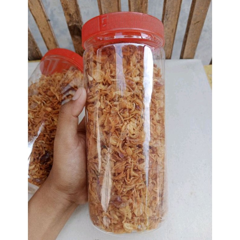 

Promo 12.12 Bawang Goreng Cap Jempol 300g Bawang Goreng Asli Brebes Kemasan Toples Enak dan Tanpa Campuran