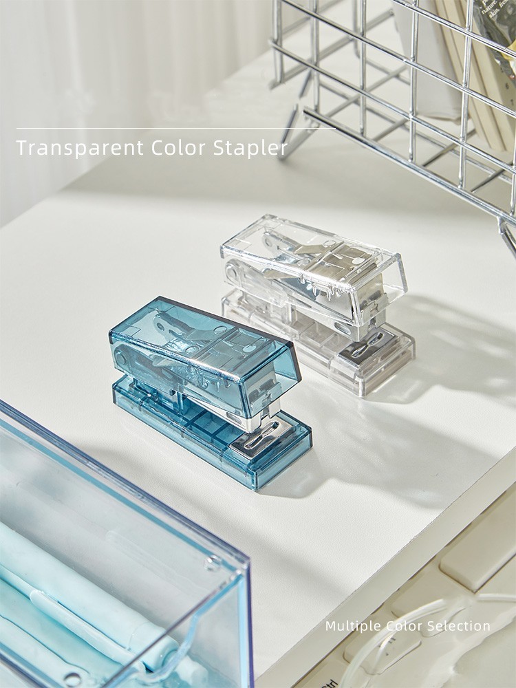 

Stapler Transparan Mesin Penyunting Siswa Mini-Small Stapler -Miss Art