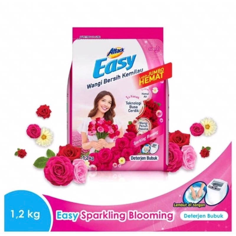 Attack Easy Deterjen Bubuk 1,2kg