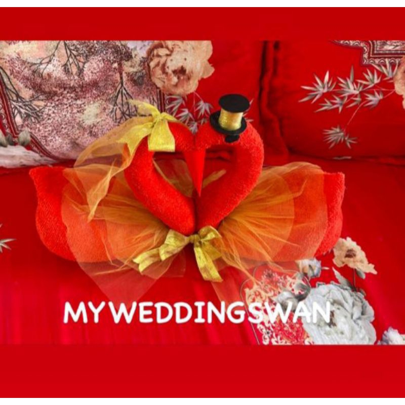 MYWEDDINGSWAN Handuk Angsa Sangjit | Handuk Seserahan