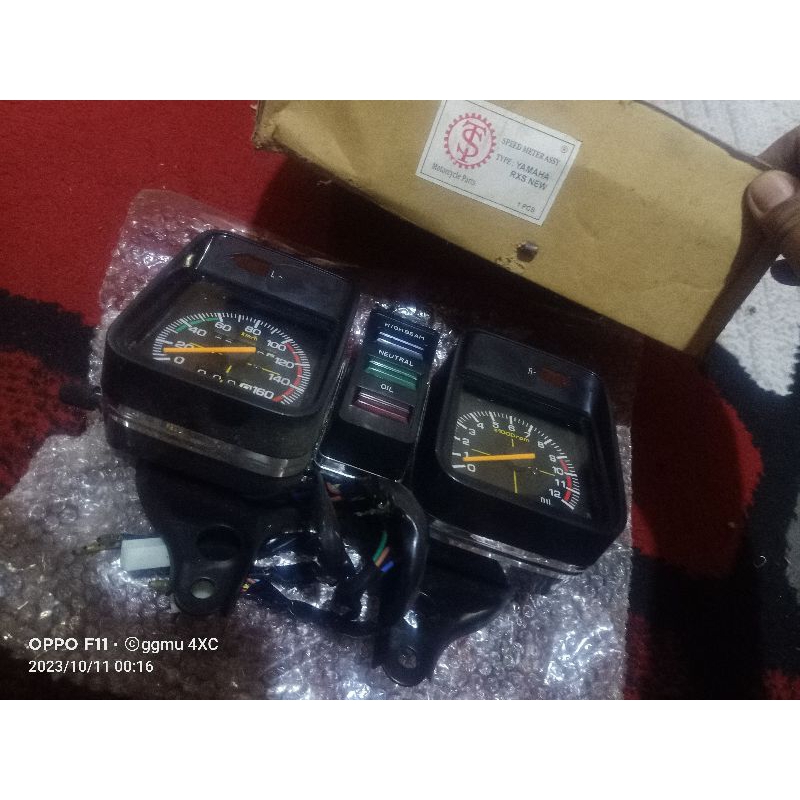 speedometer assy RXS NOS lawas rx spesial spedo spido rxs rx spesial rx-s imitasi stok lama