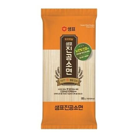 

CJ Somyun Wheat Noodle Chewy & thin 900 gr - mie gandum kenyal tipis