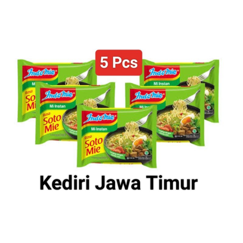 

INDOMIE KUAH SOTO MIE 5 BUNGKUS JATIM