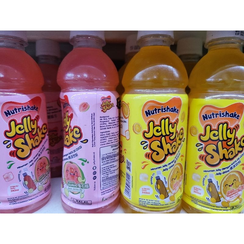 

Nutrishake Jelly Shake Botol 340ml