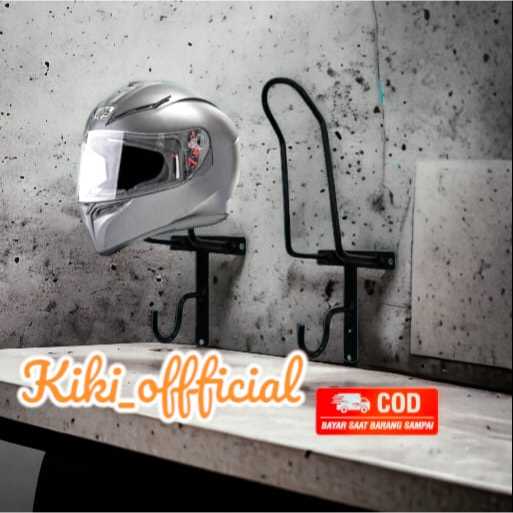 READY NEW MODEL GANTUNGAN HELM / RAK GANTUNG JAKET DAN HELM / RAK DINDING
