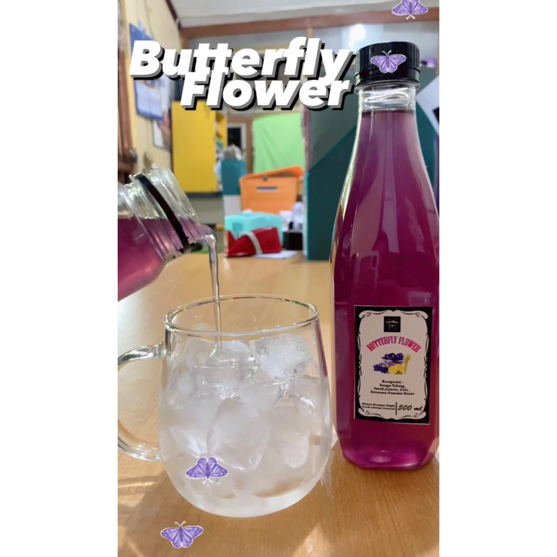 

Butterfly flower (minuman untuk keputihan dan gula darah)