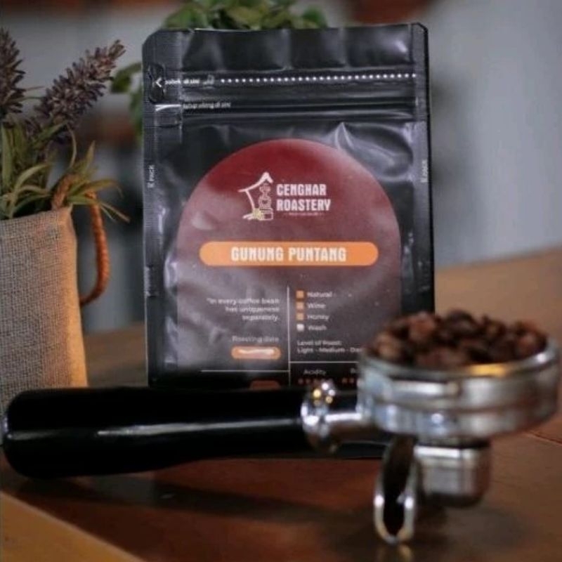 

KOPI ARABIKA GUNUNG PUNTANG 200GR ~ Super Fresh Roasted Arabica Coffee Beans