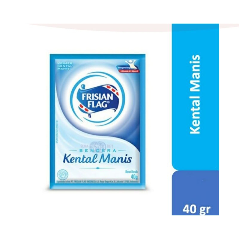 

FRISIAN FLAG SUSU KENTAL MANIS RENCENG 6sachet