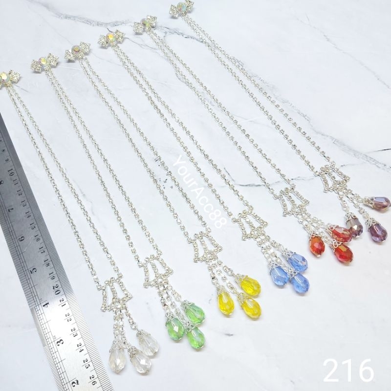 BROS DAGU PENITI JURAI RANTAI (12pcs) LONCENG FASHION BROS HIJAB AKSESORIS HIJAB PENITI JILBAB TUSPI