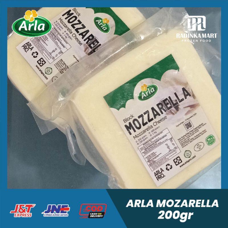 

Arla Mozarella Cheese 200gr - Keju Mozzarella Arla exp terbaru