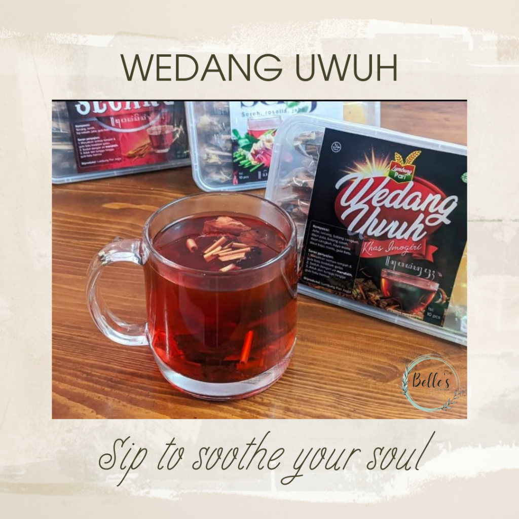 

Wedang Uwuh Original / Wedhang Uwuh khas Imogiri / Teh uwuh tubruk dan celup isi 10 pack