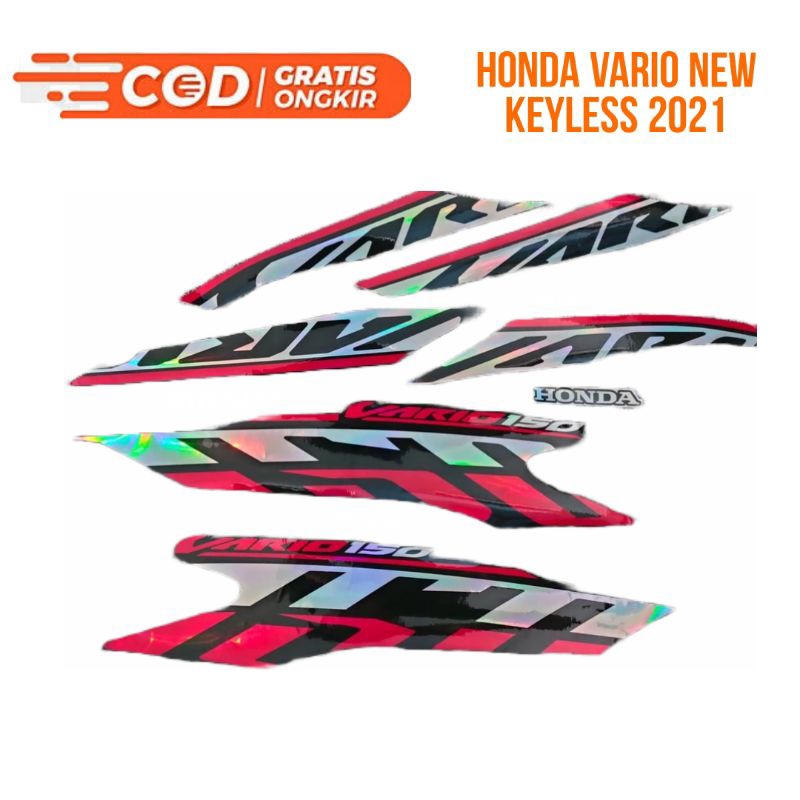 STRIPING CUSTOM VARIO NEW KEYLESS 2021 FULL HOLOGRAM