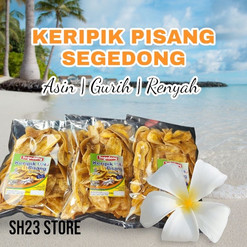 

Keripik Pisang Segedong Khas Kalimantan Barat | Asin, Gurih & Renyah