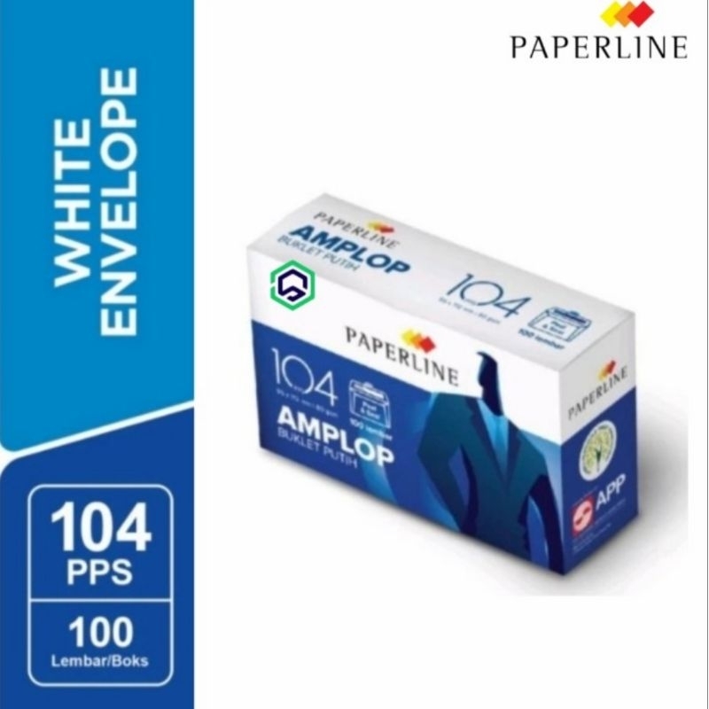 

Amplop Putih Polos Paperline 104 uk 95 x 152 mm