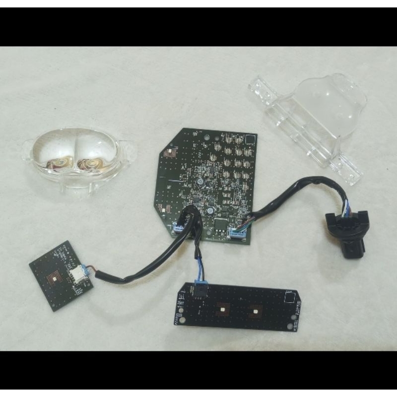 PCB LED LAMPU DEPAN SCOOPY 2017-2020 KOMPLIT KABEL ORIGINAL 100%