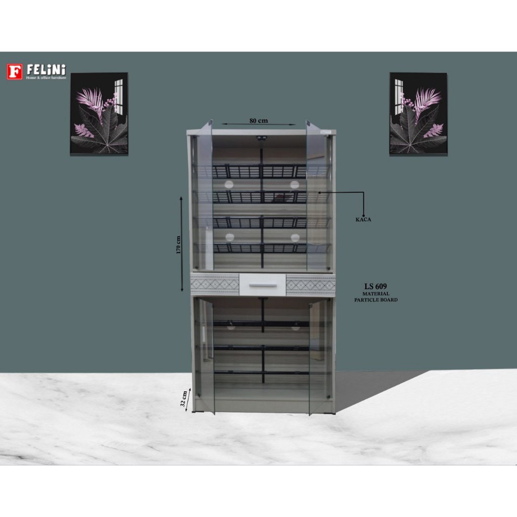 Rak Sepatu Tingkat Minimalis Felini Furniture || LS 609