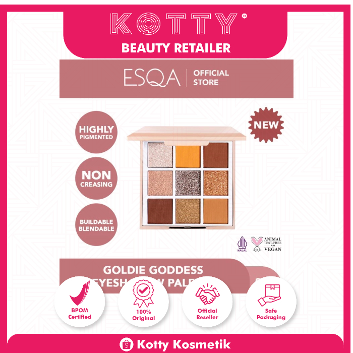 Kotty Kosmetik - ESQA EYESHADOW PALETTE