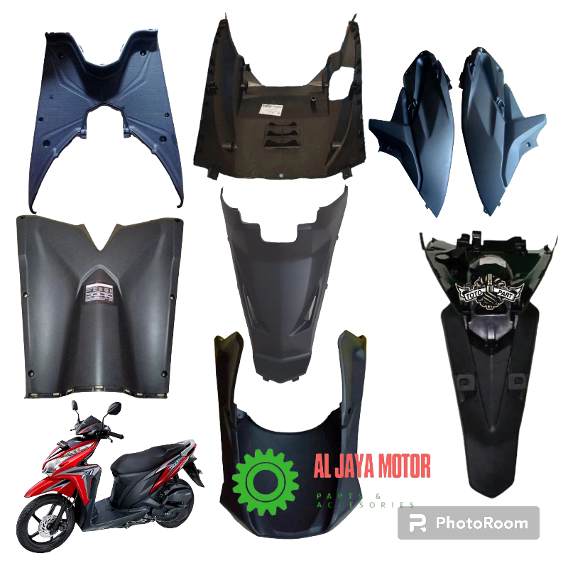 COVER BODY FULL KASAR HONDA VARIO 125 TEKNO / BODY KASAR VARIO 125 KZR