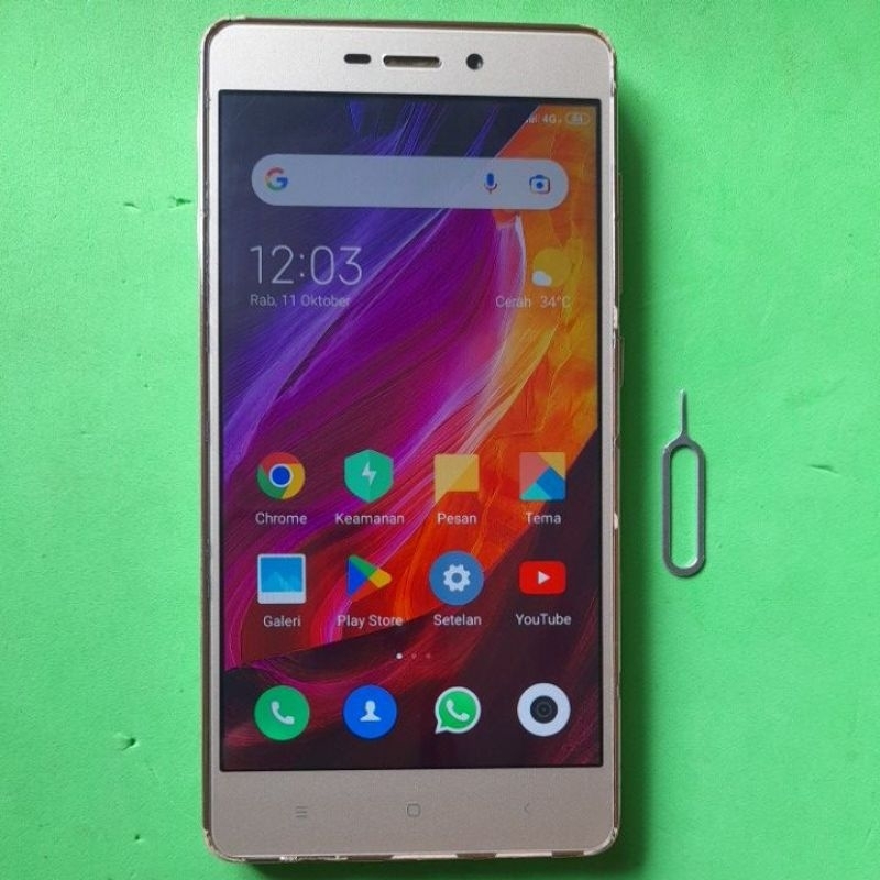 HP REDMI 3S PINGERPRINT RAM 3/32GB SECOND NORMAL SESUAI FOTO
