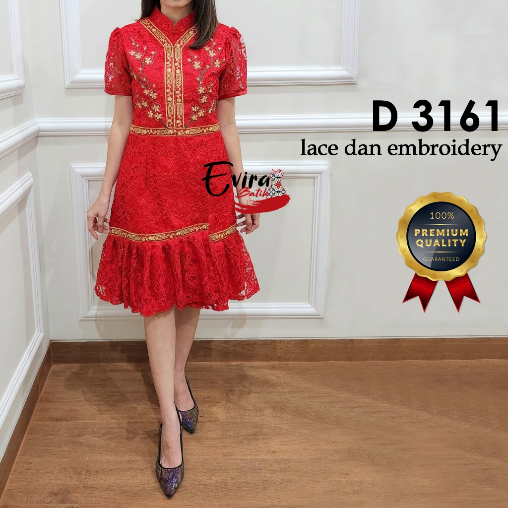 Dress Batik Wanita Modern D 3161 / Dress Batik Keren / Set Couple / Family Set / Dress Batik Kondang