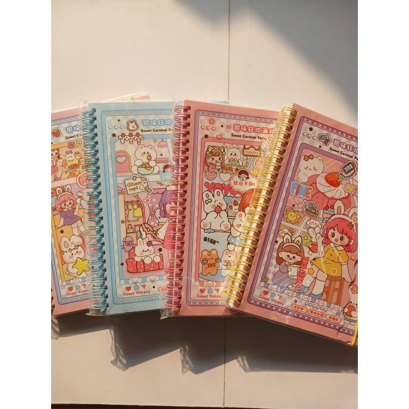 

Notebook Sweet Carnival Party