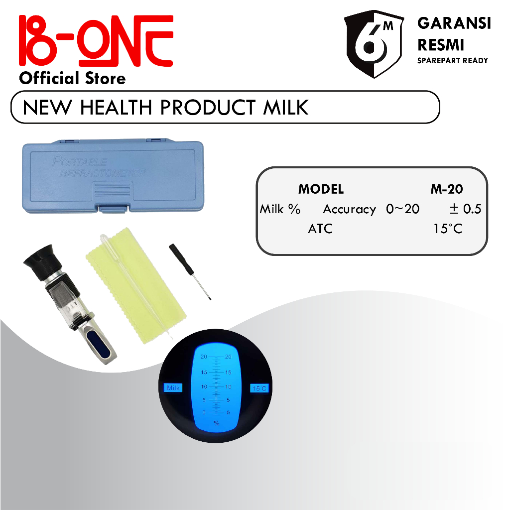 

Portable Refractometer Susu Milk M-20
