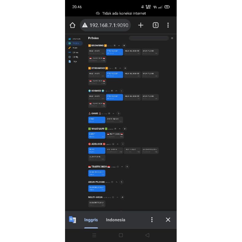 jasa setting open clash di stb openwrt