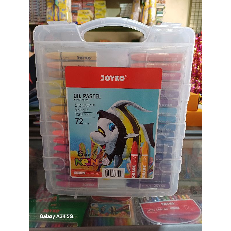 

CRAYON JOYKO OIL PASTEL ISI 72 WARNA [KRAYON MINYAK]