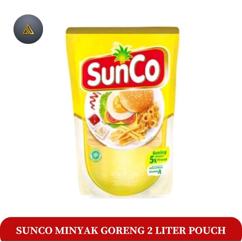 

SUNCO Minyak Goreng 2 Liter Pouch Murah Kemasan Refill