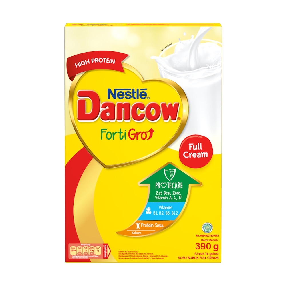 

DANCOW FORTIGRO FULL CREAM 390G